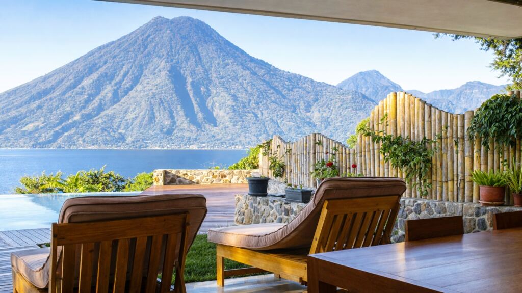 An outdoor terrace made for leisurely relaxation, all day long.