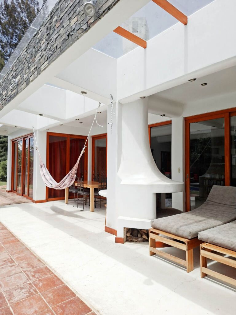 An outdoor living room made for slow mornings, quiet afternoons, and long conversations.